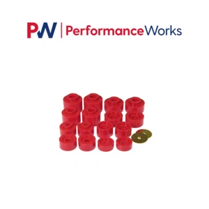 Prothane 6-116 Red Body Mount Bushings For 2001-2005 Ford Explorer Sport Trac - Picture 1 of 12
