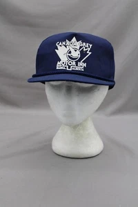 Vintage Ball Cap - Canada Grey Motor Inn  Hanna Alberta - Adult Snapback. - Picture 1 of 8