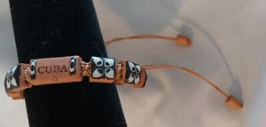 New Cuba wood bead bracelet - Picture 1 of 5