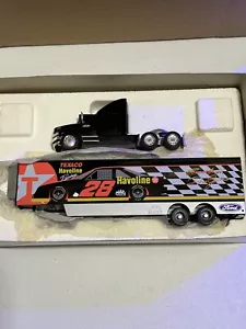 Dale Jarrett #28 Texaco Havoline 1/64 Transporter Nascar Diecast By RCCA - Picture 1 of 5