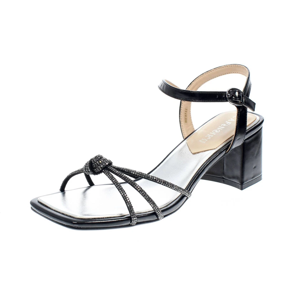 Donna: Cafè Noir C1MB9080 SANDALO GABBIA CON STRASS