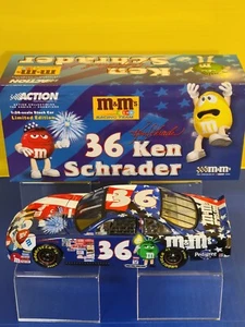 NASCAR Action #36 Ken Schrader M&M’s/ 4th Of July 2001 Grand Prix 1:24 Scale - Picture 1 of 10