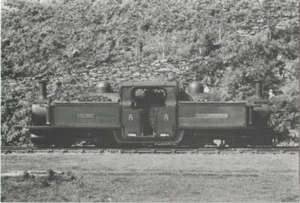 NG Railway Photo Print Festiniog Taliesin Tany-y-Bwlch 1959 Fairlie Loco - Picture 1 of 1