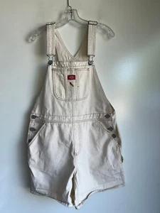 Salopette corta bavaglino carpentiere bambina DICKES colore avorio naturale junior taglia XL - Foto 1 di 10