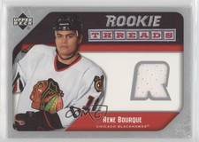 2005-06 Upper Deck Rookie Threads Rene Bourque #RT-RB Rookie RC