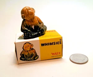 Geo. Wade England Chimp Miniature Porcelain Figurine - Picture 1 of 3