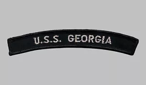 US Navy SSBN / SSGN-729 USS Georgia Submarine UIM Shoulder Rocker Tab (01-02) - Picture 1 of 1