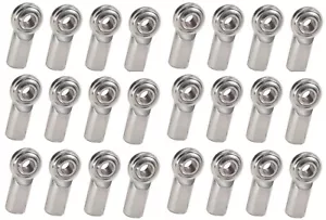 Qty: 24 LH Female 3/8"- 24 Thread with a 3/8" Bore, Rod End Heim Joints QA1 CFL6 - Picture 1 of 1