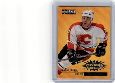 1997-98 Upper Deck Collector's Choice   You Crash the Game #C29  Jarome Iginla - Image 1 of 2