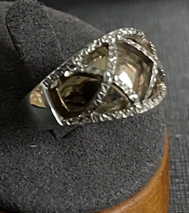 Peter Brams Sterling 18k Band Ring Sz 8.5 - Picture 1 of 5