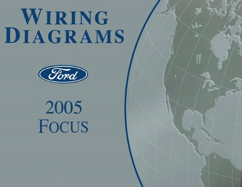 2005 Ford Focus Wiring Diagrams Schematics - Image 1 of 1