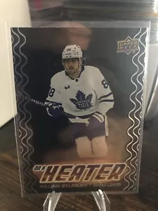 2024-25 Upper Deck Series 2 - On a Heater - #OH-14 William Nylander - BLACK!!! - Picture 1 of 2