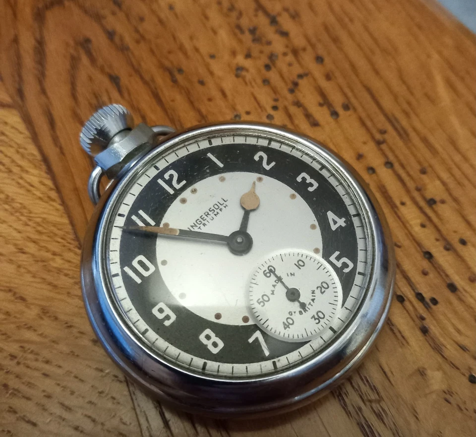Ingersoll Triumph Pocket Watch - Vintage 50's/60's - Image 1 of 3