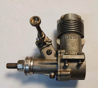 VINTAGE ENYA 29 5224 MODEL AEROPLANE CONTROL LINE ENGINE - Image 1 of 4