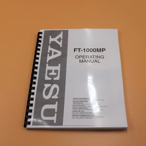 Yaesu FT-1000MP manuale operativo istruzioni con copertine protettive 108 pagine - Foto 1 di 8