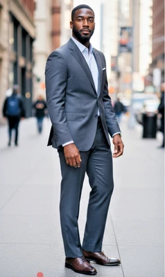 Traje Peter Millar Para Hombres 40 S Azul 2 piezas Lana Blazer Pantalones 36x29 Moderno Canadá COMO NUEVO Foto 1 de 4