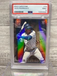 Panini Capstone 2022 - #14 Julio Rodríguez (RC) PSA 9 como nuevo - Imagen 1 de 2