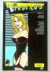 Birdland #1 ~ FANTAGRAPHICS / EROS 1990 ~ Gilbert Hernandez VF - Picture 1 of 2