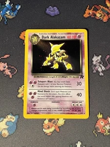 Pokémon Karten Dunkles Alakazam 1/82 Holo Rare Team Rocket UNLIMITED - (LP+) - Bild 1 von 6