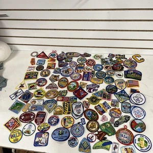 LOT 2 OF 100+ VTG BOY/CUB SCOUTS, Disney And Other PATCHES USED - Picture 1 of 12