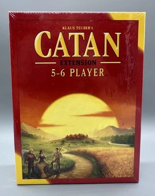 Settlers of Catan 5-6 Player Extension Game Teuber 5th CN3072 New Sealed - Image 1 of 4