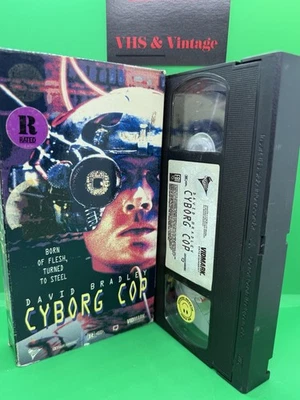 Cyborg Cop VHS (1993 Rare Vidmark) Cult / Horror / SciFi HTF OOP Tape Obscure - Image 1 of 4