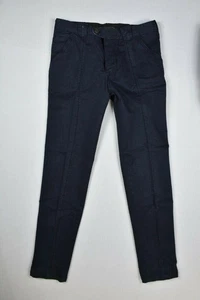 Barba Napoli Men's Limited Edition Navy Chino Pants Size 33/48 New $300 - Picture 1 of 6