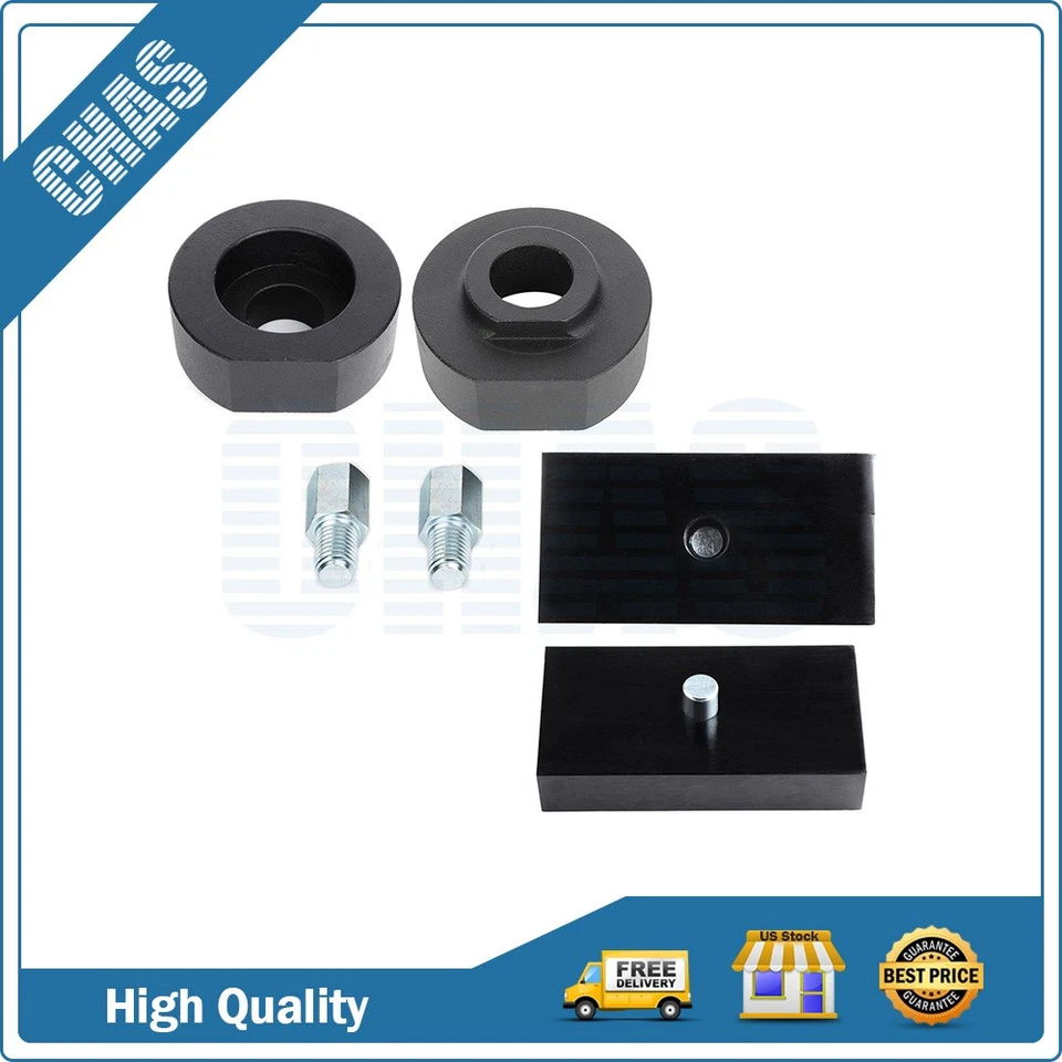 For Ford F350 Super Duty 2WD 2000-2020 Leveling Lift Kit Lift Front 2" & Rear 1" - Image 1 of 4