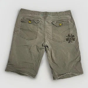 Vintage Y2K American Eagle bestickte abgeschnittene Shorts Damengröße 10 Taille 32 Zoll - Bild 1 von 9