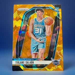 Tidjane Salaun Rookie Card Orange Ice Prizm 2024-25 Panini Prizm #262 - Picture 1 of 3