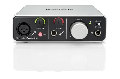 FOCUSRITE ITRACK SOLO iPad/Mac/PC USB audio interface - Image 1 of 4