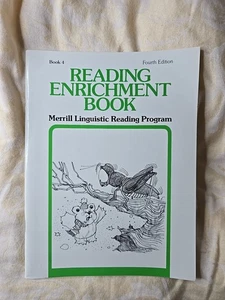 Merrill Linguistic Reading Program Book 4 Reading Enrichment Book - Foto 1 di 4