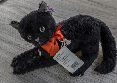 Steiff Mohair Cat Esmeralda EAN 682827 28cm 2015 L/Ed of 1500 - Image 1 of 4