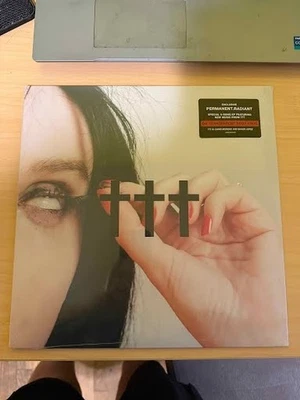 CROSSES †††  Permanent Radiant EP 12" Red Vinyl SEALED - Deftones  - Image 1 of 2