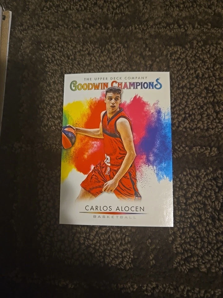 2021 Upper Deck Goodwin Champions- Splash of Color. Carlos Alocen #122 - Image 1 of 1