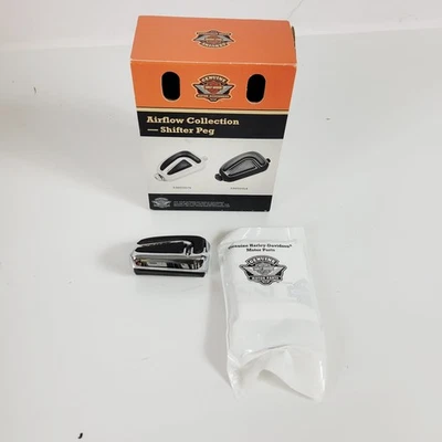 Clavija de cambio de goma cromada Airflow OEM Harley-Davidson para Touring Dyna 33600075 Foto 1 de 4