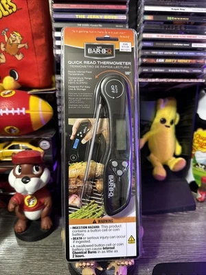 Mr Bar-B-Q 快速读取口袋烧烤温度计 - 40317YCVS 全新 — 第 1/4 张图片