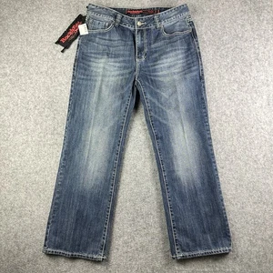 Rock & Roll Cowboy Denim Jeans Herren 34x30 Double Barrel Relaxed Straight Leg NEU - Bild 1 von 15