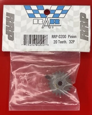 NEW Robinson Racing 32P 20 Teeth Pinion Gear RRP-0200 32 Pitch 20T Steel Gear - Image 1 of 2