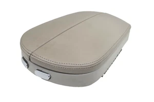 2007-2013 Acura MDX Center Console Light Beige Leather Lid Top Armrest - Picture 1 of 14