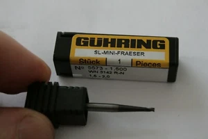 Gühring - Mini-Nutbohrer mit 1,50 mm Durchmesser 5573-1.500 WN3142 R-N - Bild 1 von 5