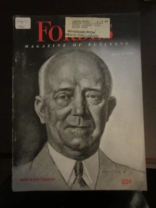 Forbes Business Magazine August 1948 Pennsylvania Railroad Martin Clement 67 - Picture 1 of 1