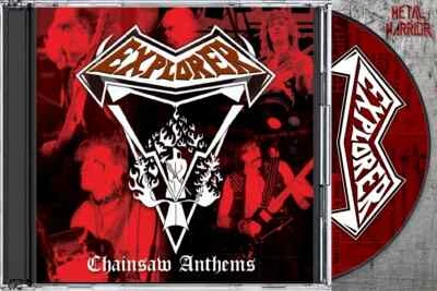EXPLORER – Chainsaw Anthems (LIM.300 CD*BEL THRASH METAL /NWOBHM*CYCLONE*BLITZKR - Bild 1 von 2