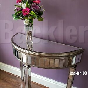 Hallway Half Moon Tables For, Small Round Hall Tables Uk