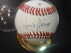 Luis Rivera Autographed Official League Baseball In Case w/COA 100217- 011924JET - Picture 1 of 3