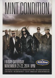 Mint Condition Carl Thomas promo postcard 2014 concerts NYC - Picture 1 of 2