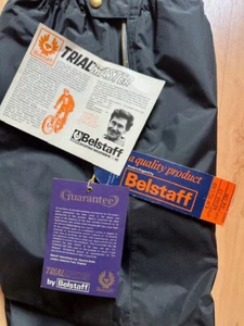 BELSTAFF by TRAILMASTER T.M. XL-500 Hose Regenhose Gr. 27 / 68cm New Old Stock - Bild 1 von 7