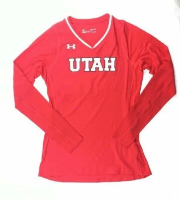 Under Armour Utah Utes Endless Power Volleyball Jersey Women's S Red 1326614 - Image 1 of 2