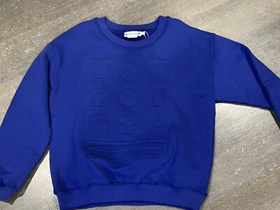 Bon Point Unisex  Boys Or Girls Logo Sweater Blue Size 10 - Image 1 of 4