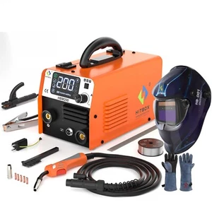 HITBOX 3in1 MIG Welder 110V 220V Gasless Flux Core MIG STICK TIG Welding Machine - Picture 1 of 15